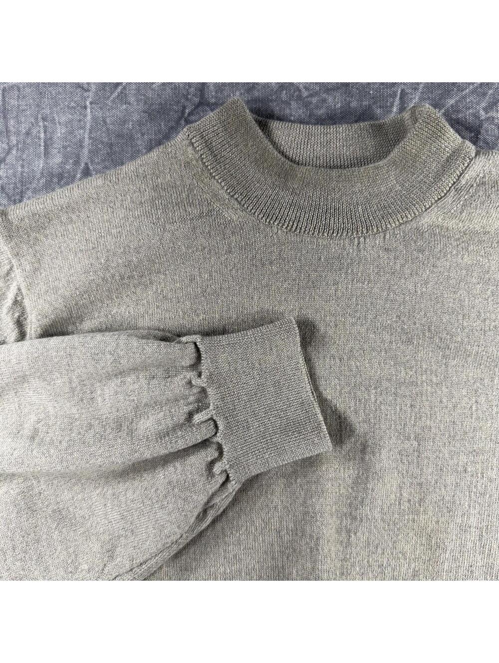 Ponte Vecchio Sweater Men's S Tan 100% Merino Wool Italy